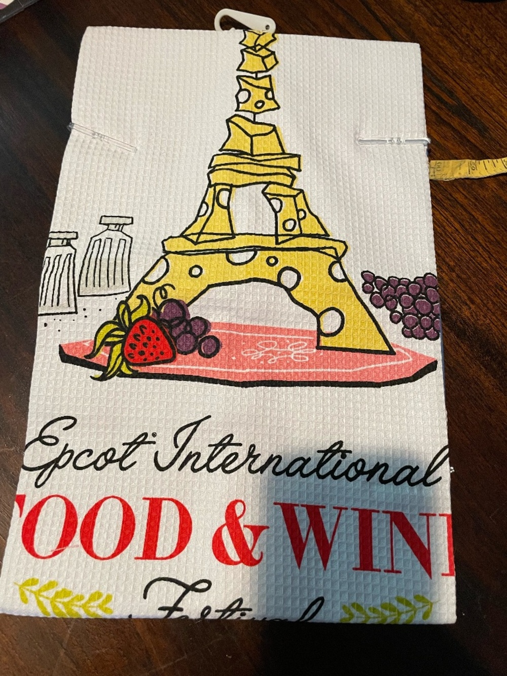 Disney Epcot International Food & Wine Festival 2017 Dish Towel